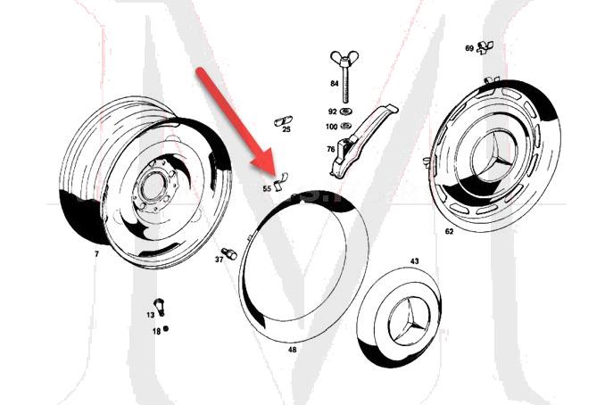 TRIM RING CLIP