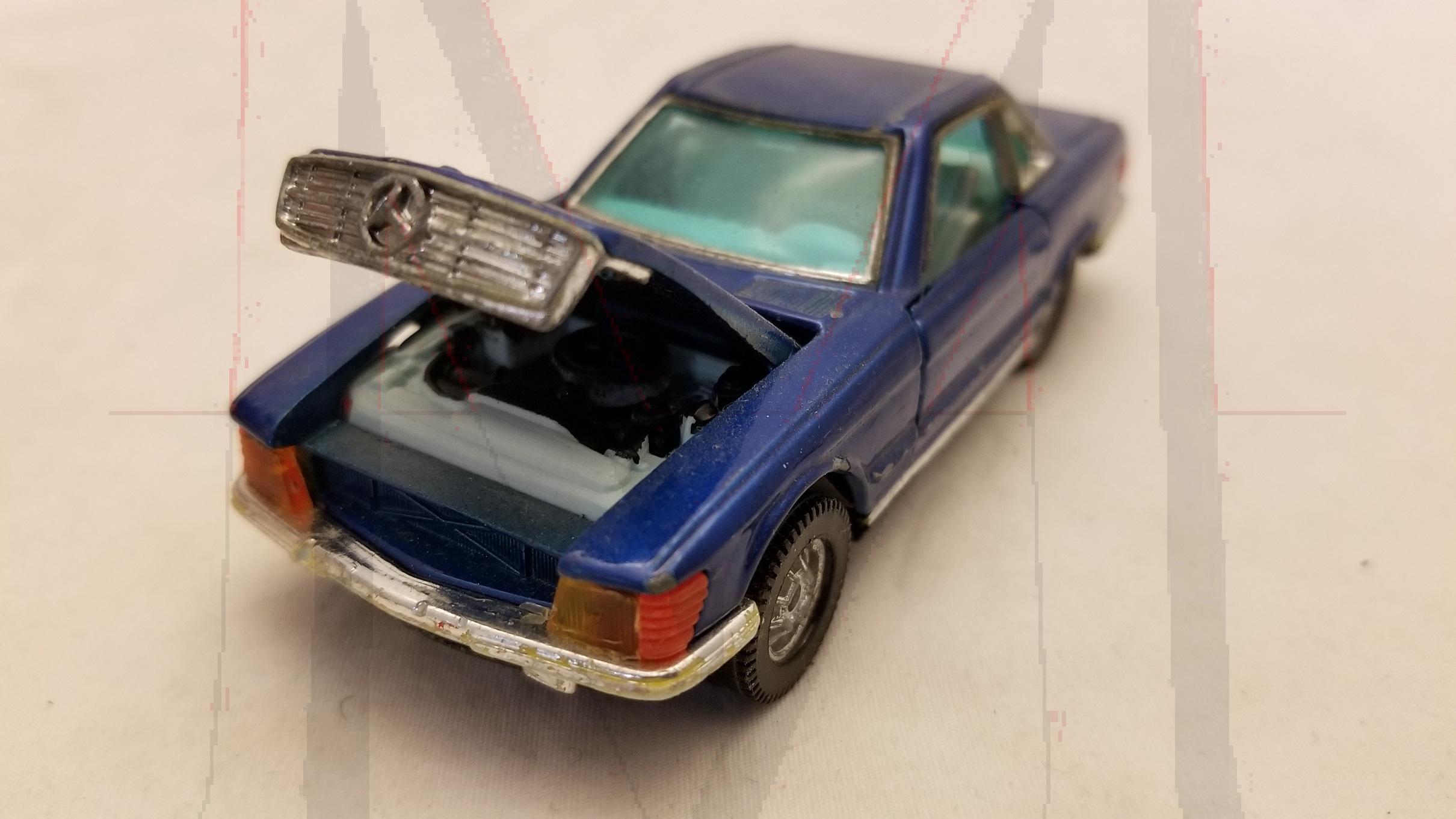 MERCEDES BENZ 300SL BLUE EURO