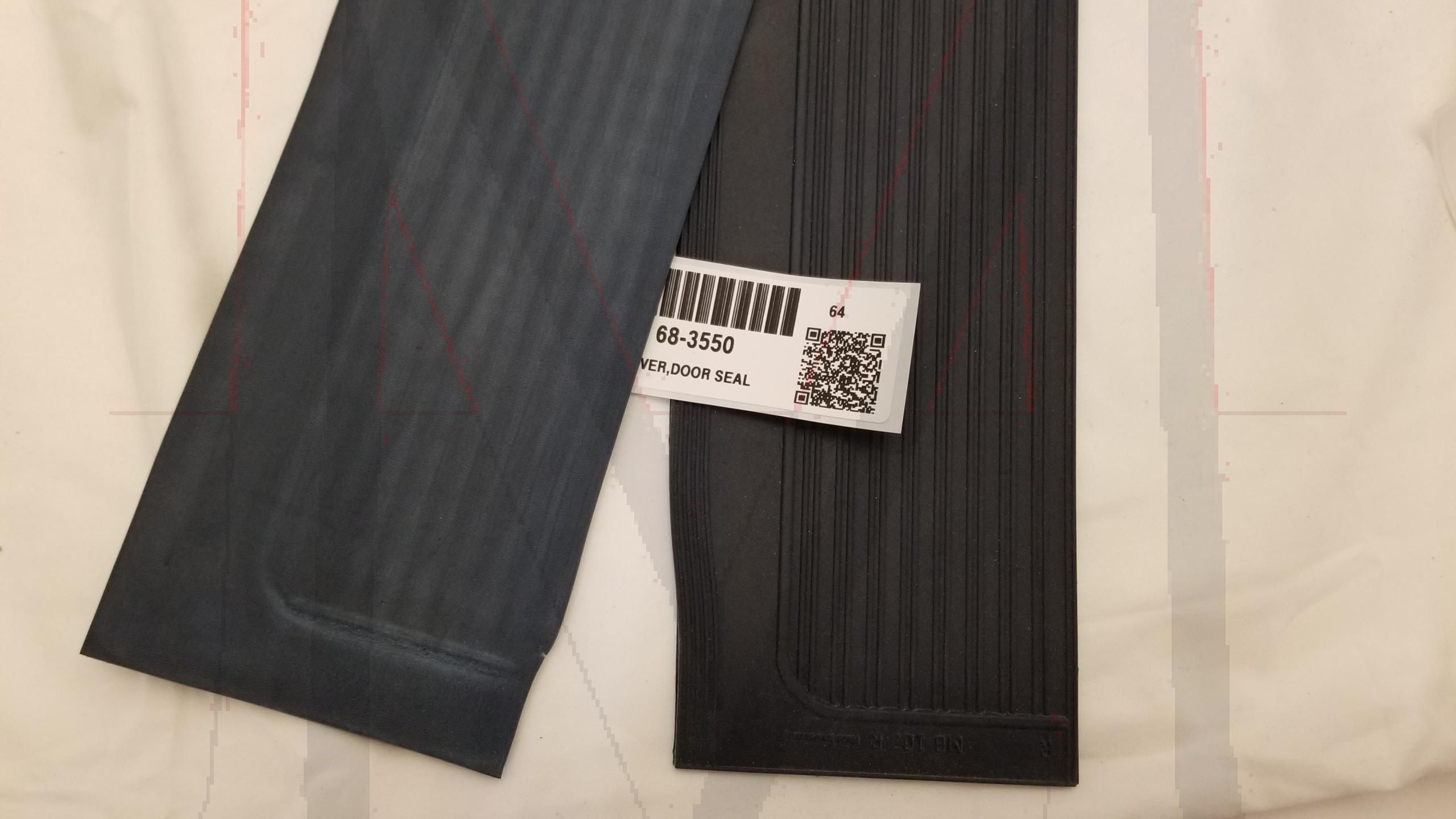 RUBBER DOOR SILL MAT