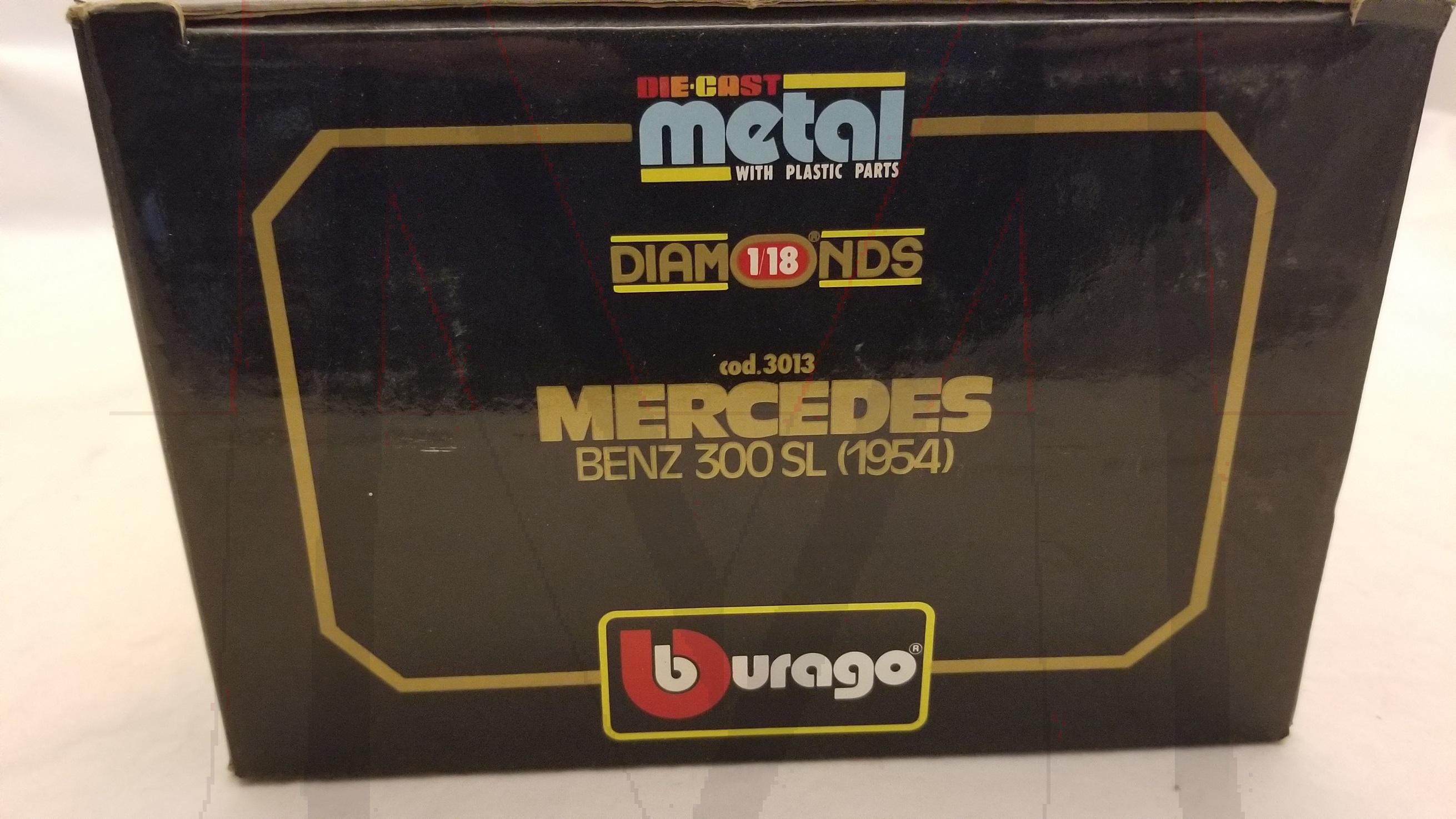 BURAGO DIAMOND 1/18 1954 300SL