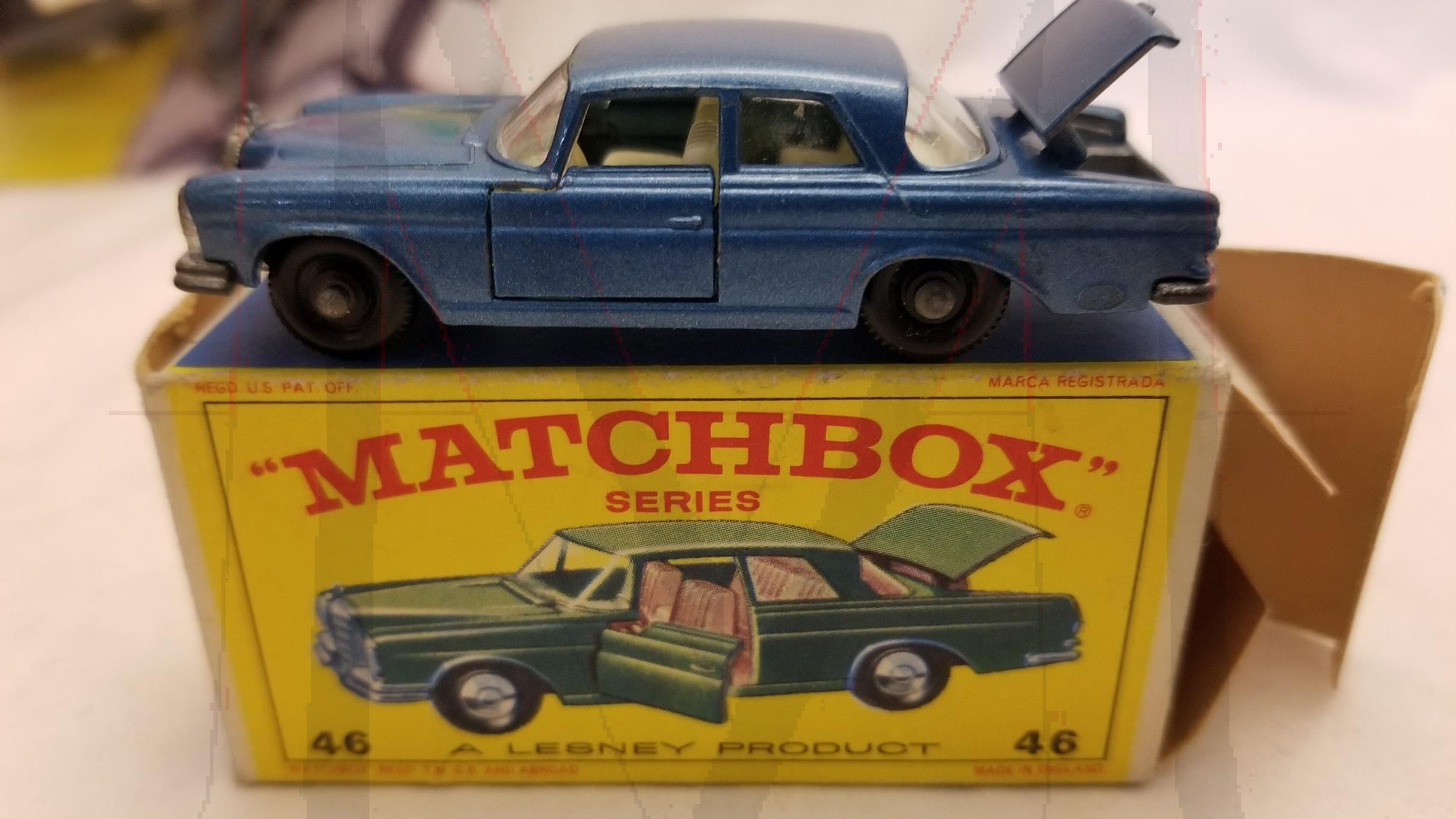 MATCHBOX 46 MERCEDES BENZ 300SE COUPE