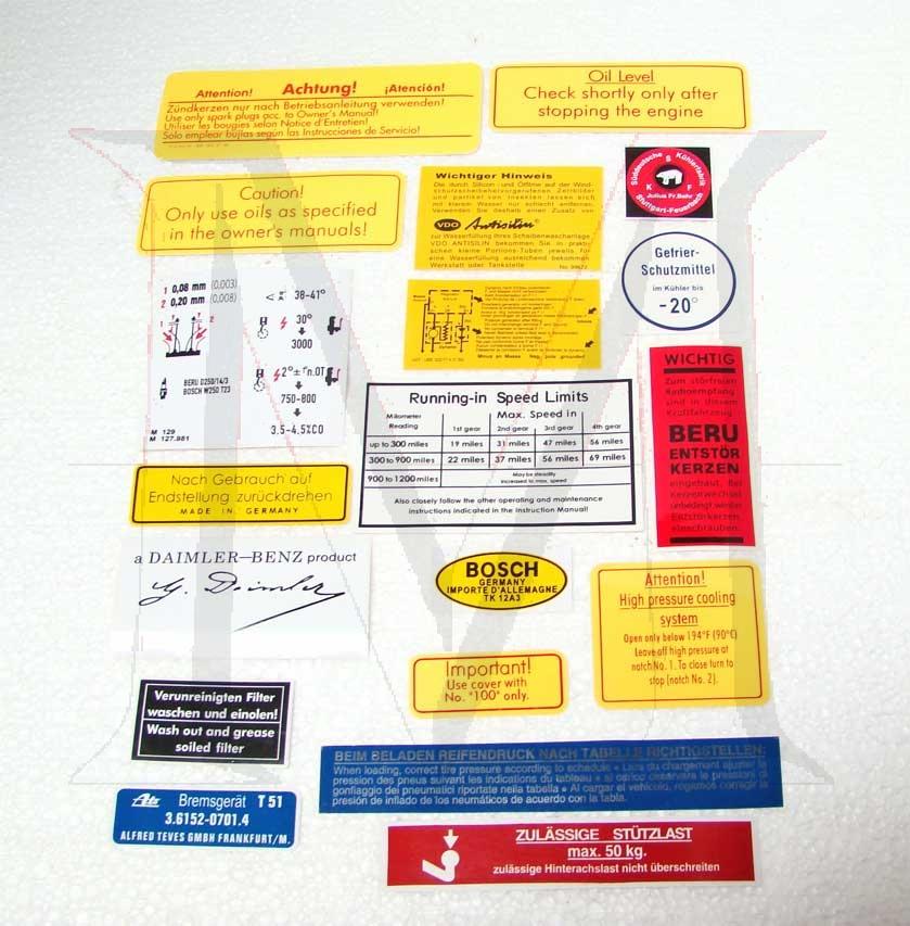 PONTON DECAL SET