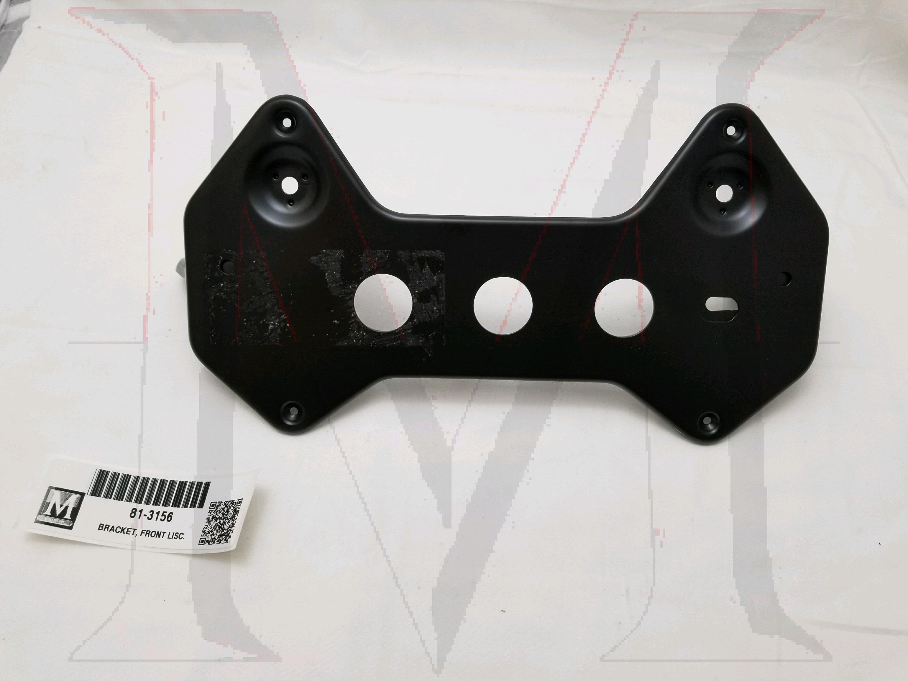 FRONT LICENSE BRACKET