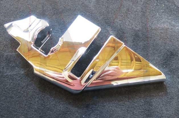 PILLAR CHROME COVER - RIGHT SIDE
