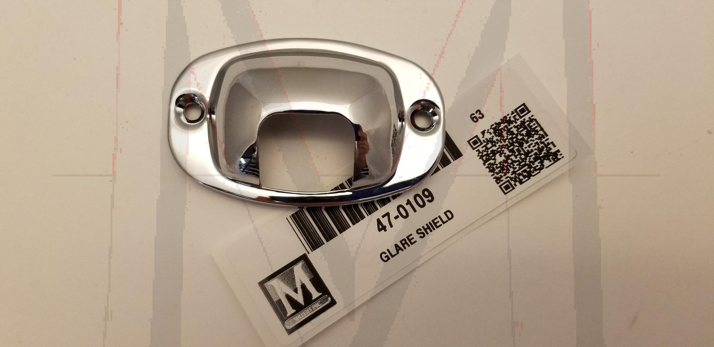 LICENSE LENS LIGHT CHROME COVER