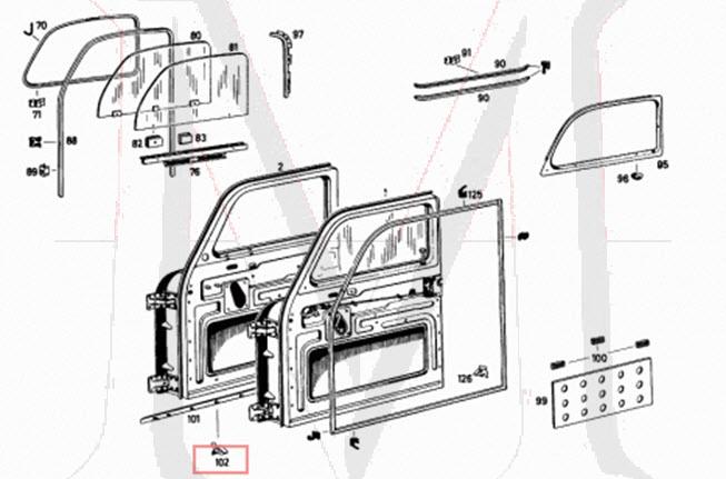 SIDE MOULDING CLIP