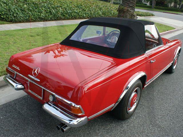 230SL 250SL 280SL STAYFAST CANVAS  CONVERTIBLE TOP