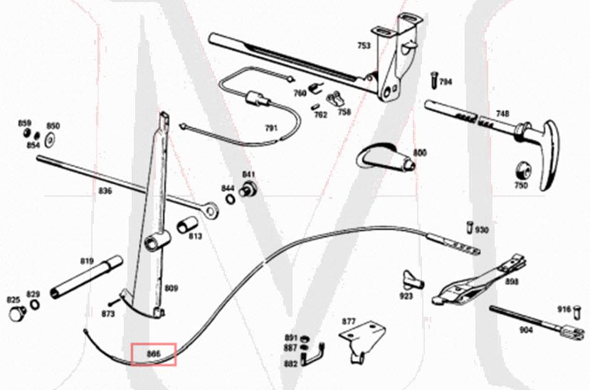 BRAKE CABLE