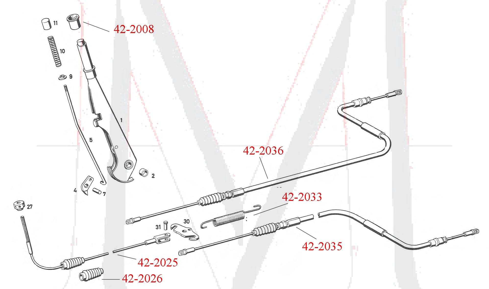 BRAKE CABLE