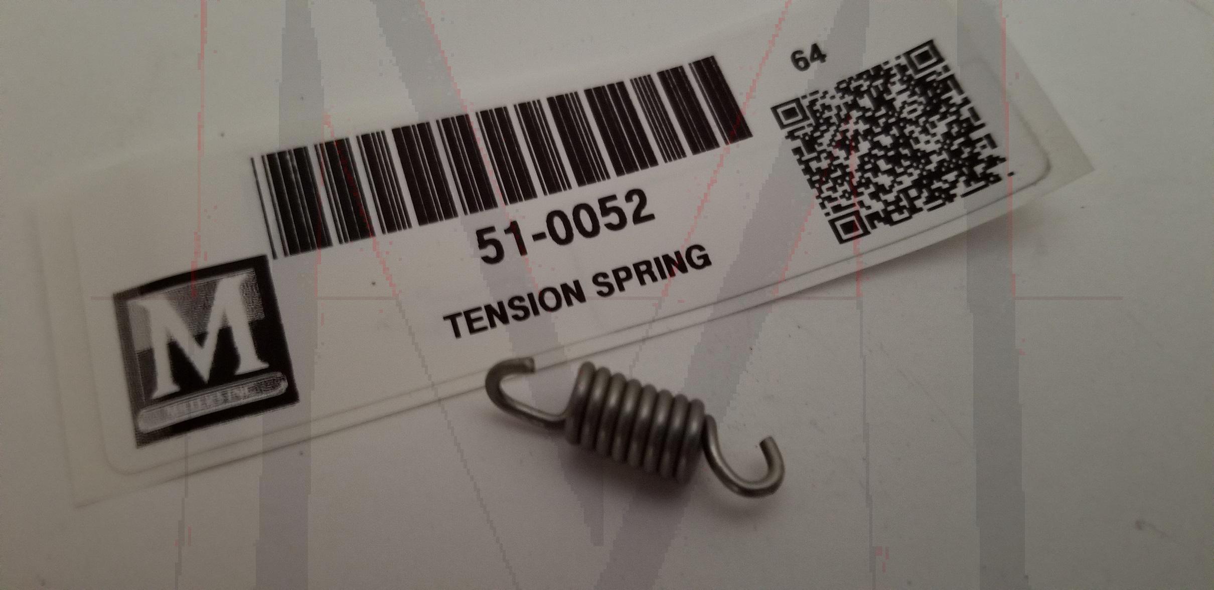GRILLE STAR MOUNT SPRING